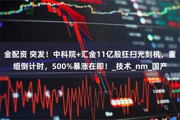 金配资 突发！中科院+汇金11亿股狂扫光刻机，重组倒计时，500%暴涨在即！_技术_nm_国产